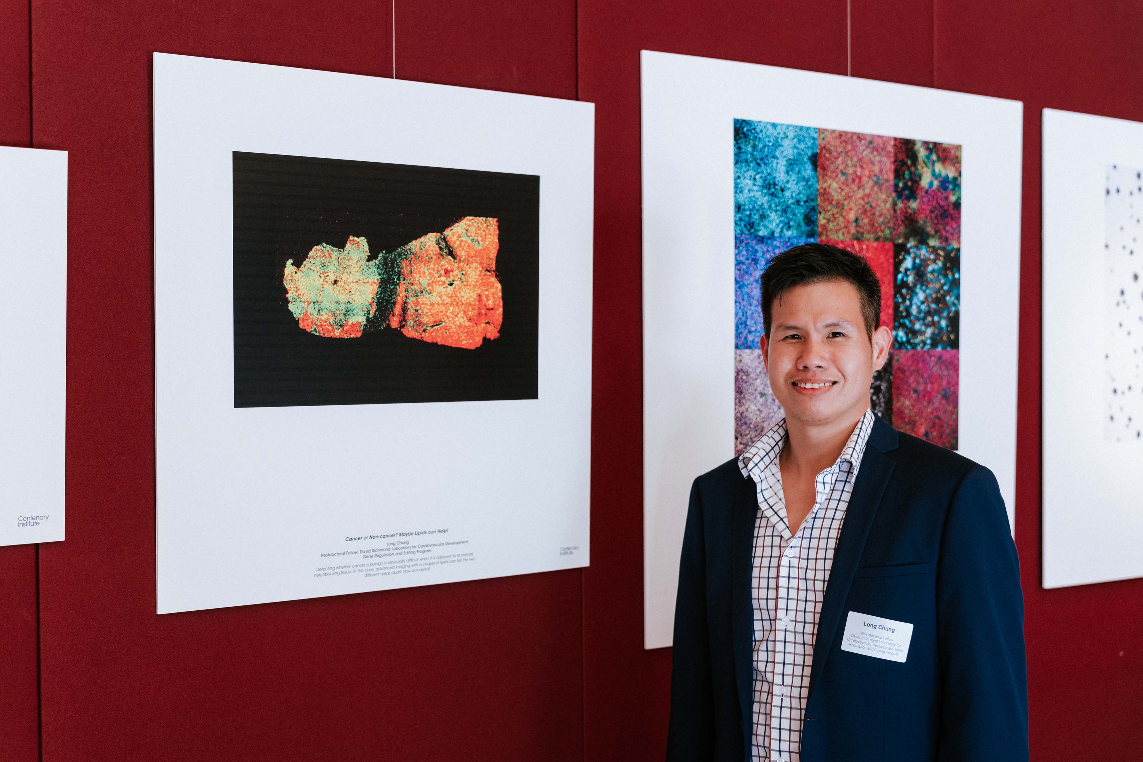 Long Hoa Chung at NSW Parliament House, Science Week 2023